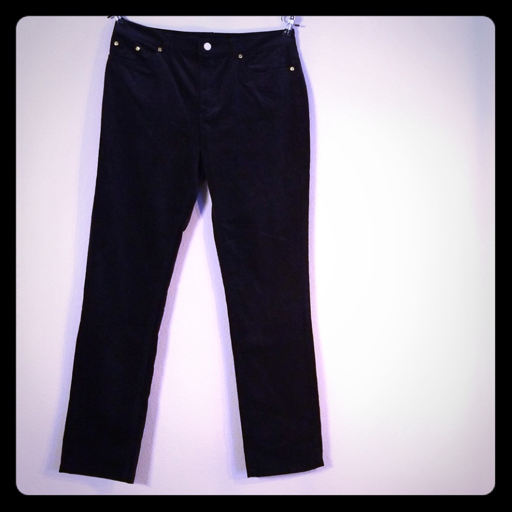 Brooks Brothers Black Corduroy Pants